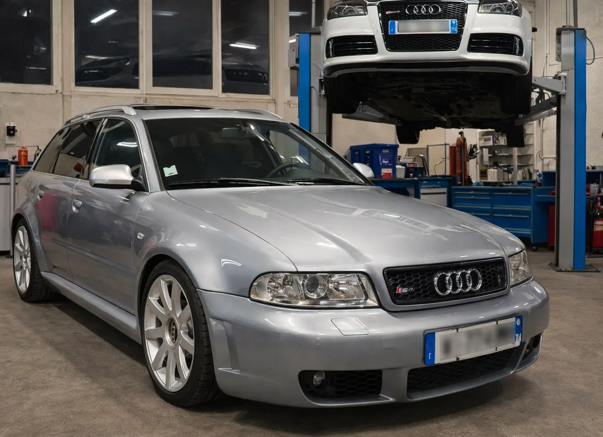 Atelier Garage de Vincy en intervention sur un véhicule Audi
